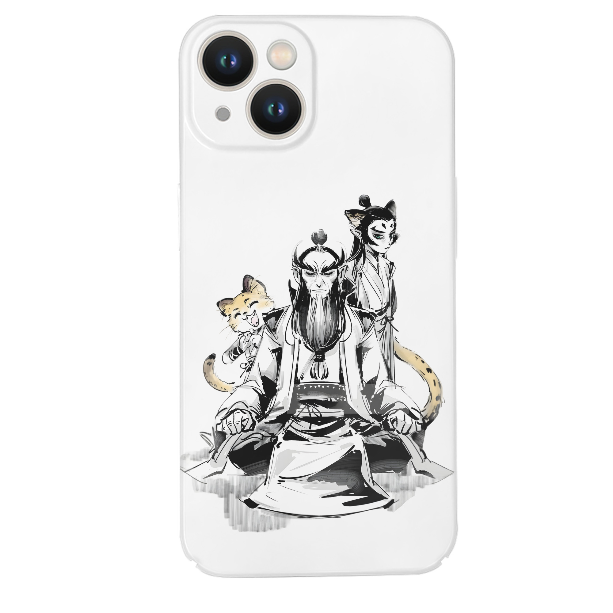 （画像用） Ne Zha 2 ナタ 魔童の大暴れ 【iPhone 14シリーズ対応】ハードケース